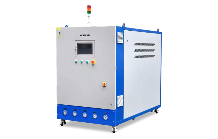 Estação de resfriamento de moldes